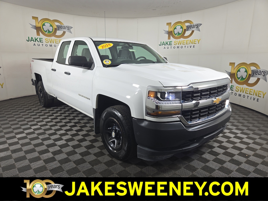 Used 2018 Chevrolet Silverado 1500 WT Truck Double Cab
