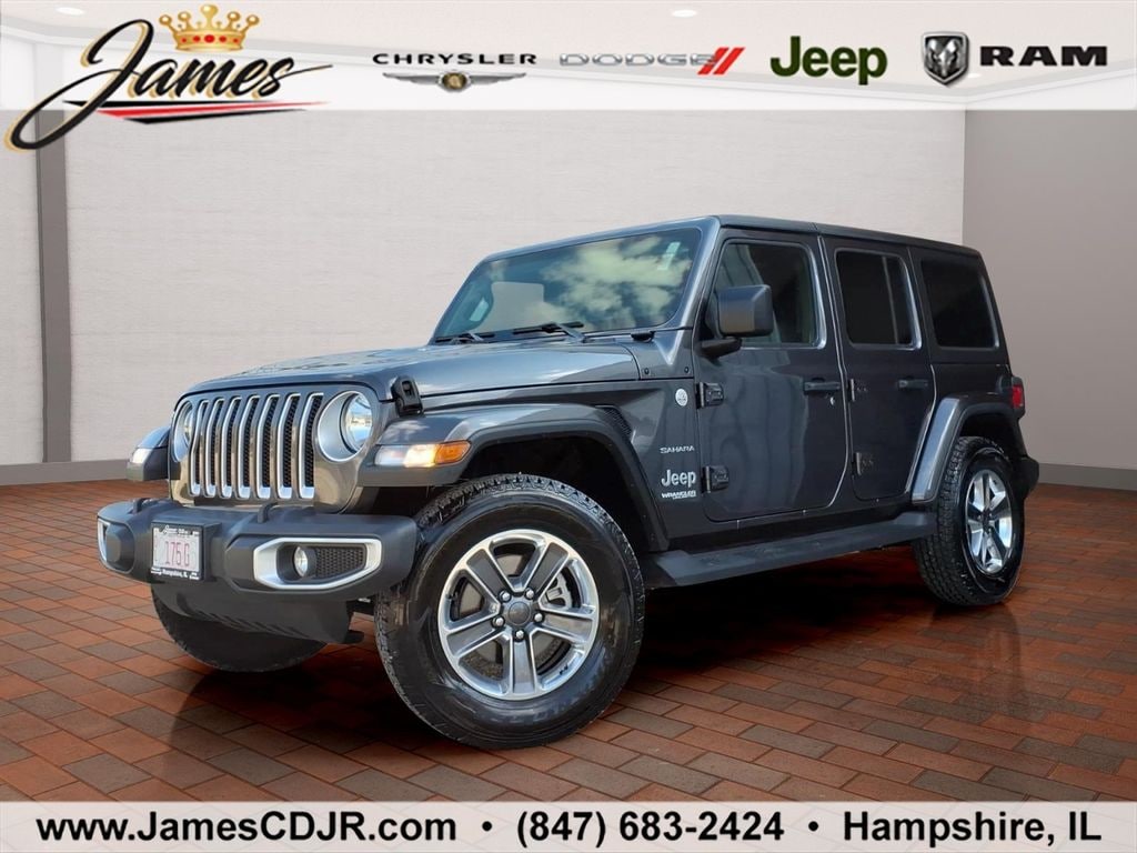 Used 2021 Jeep Wrangler Unlimited Sahara SUV