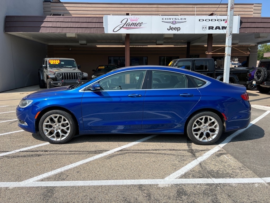 Used 2016 Chrysler 200 C with VIN 1C3CCCEG9GN135801 for sale in Hampshire, IL