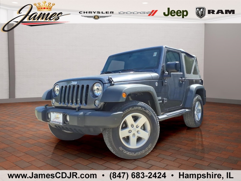 Used 2017 Jeep Wrangler JK Sport 4x4 SUV