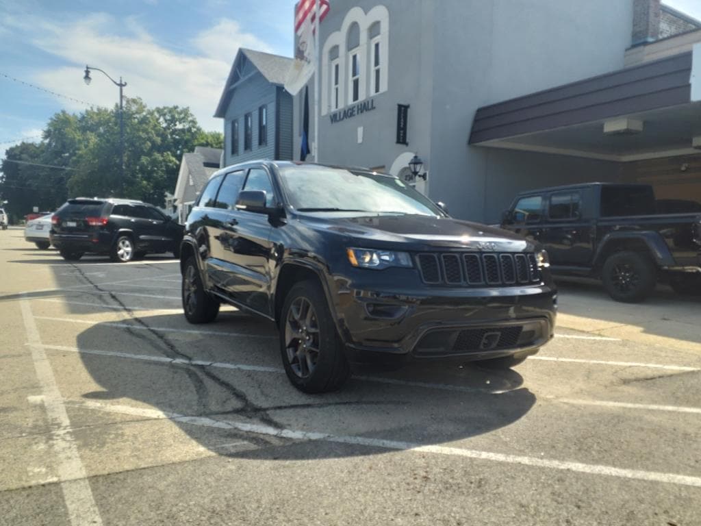 Used 2021 Jeep Grand Cherokee 80th Edition with VIN 1C4RJFBG7MC743518 for sale in Hampshire, IL