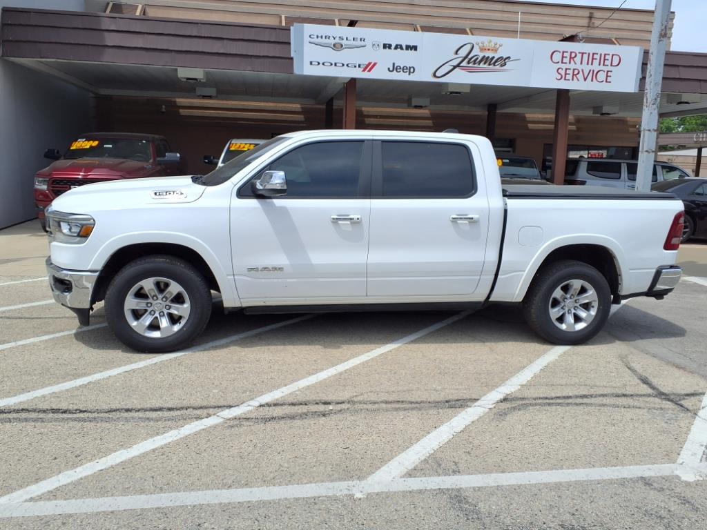 Used 2022 RAM Ram 1500 Pickup Laramie with VIN 1C6SRFJTXNN138883 for sale in Hampshire, IL