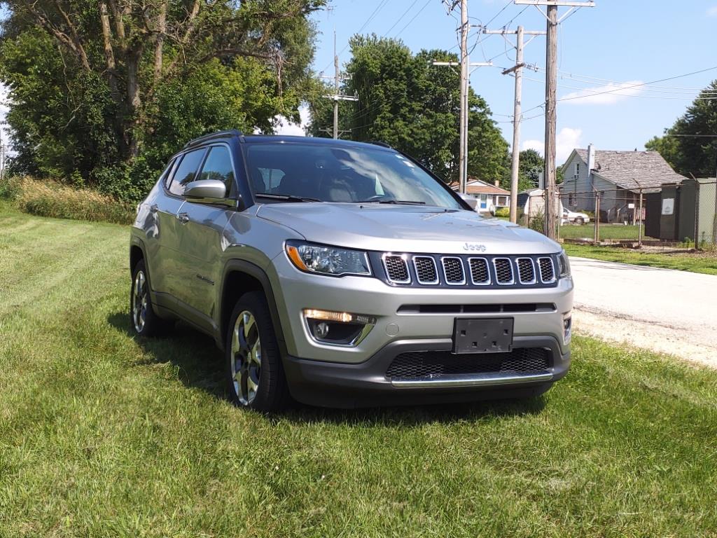 Used 2019 Jeep Compass Limited with VIN 3C4NJDCB0KT697408 for sale in Hampshire, IL