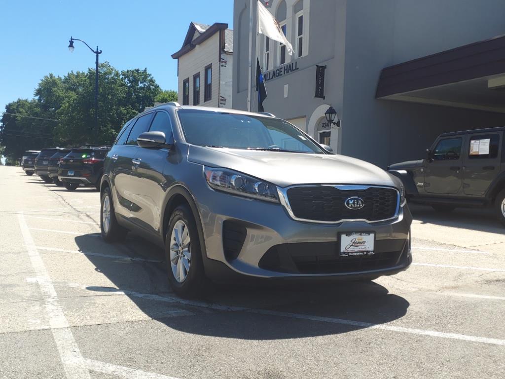 Used 2019 Kia Sorento LX with VIN 5XYPGDA54KG474476 for sale in Hampshire, IL