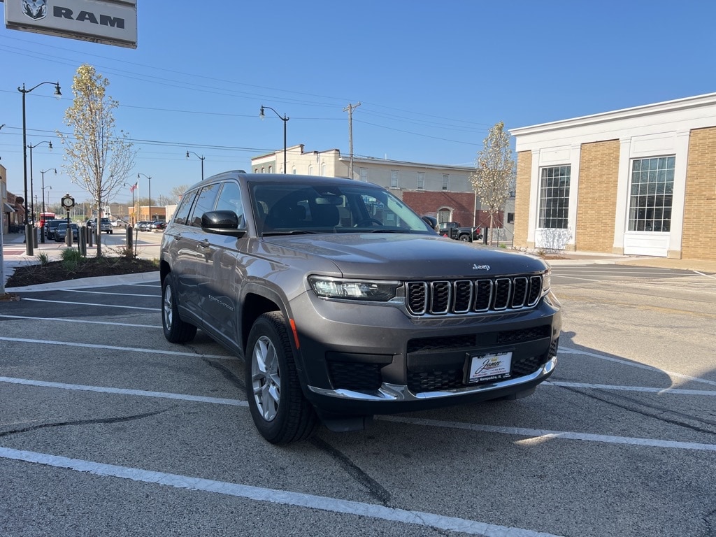 Used 2021 Jeep Grand Cherokee L Laredo with VIN 1C4RJKAG2M8166913 for sale in Hampshire, IL