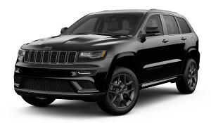 2019 Jeep Grand Cherokee Limited X A black Jeep Grand Cherokee Limited X