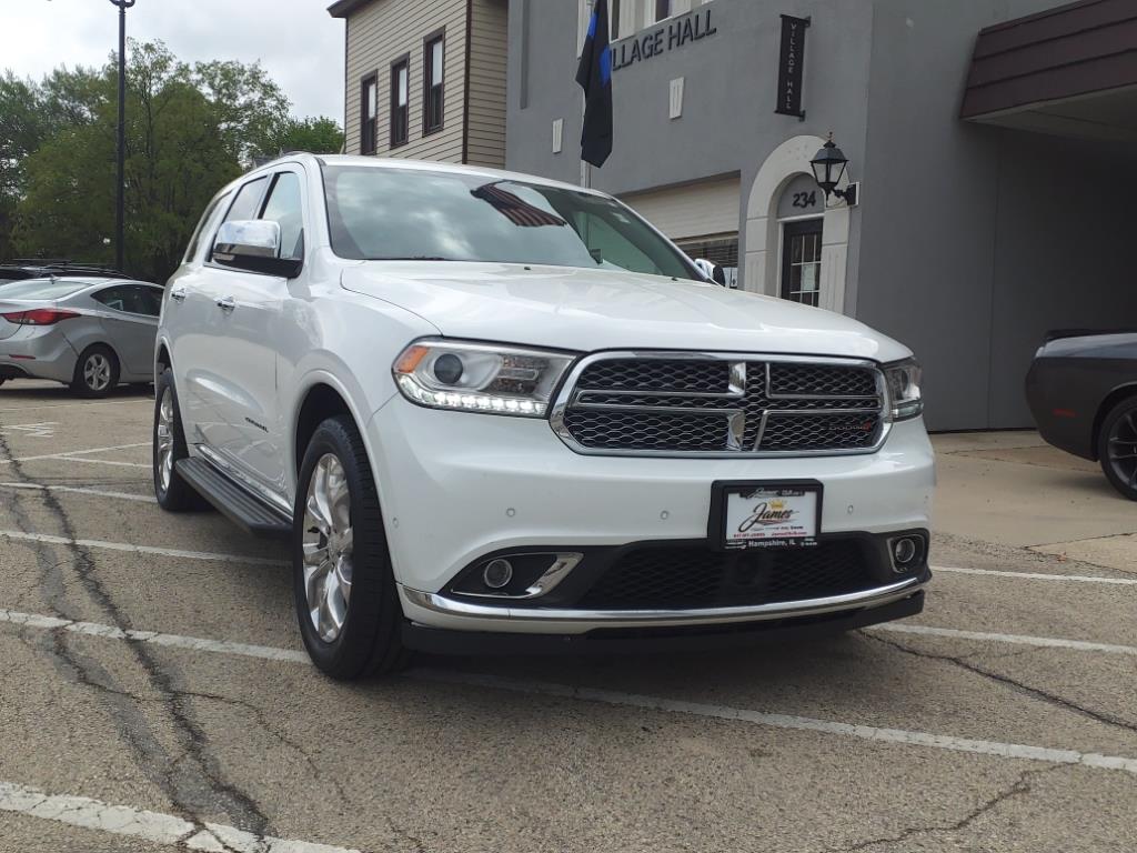 Used 2018 Dodge Durango Citadel with VIN 1C4RDJEG4JC362503 for sale in Hampshire, IL