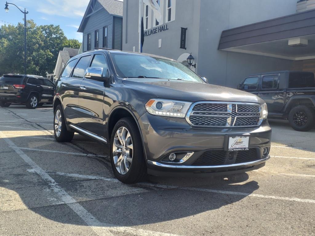 Used 2017 Dodge Durango Citadel with VIN 1C4SDJET3HC925808 for sale in Hampshire, IL