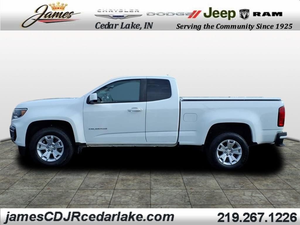 Used 2022 Chevrolet Colorado LT with VIN 1GCHSCEA2N1120044 for sale in Cedar Lake, IN