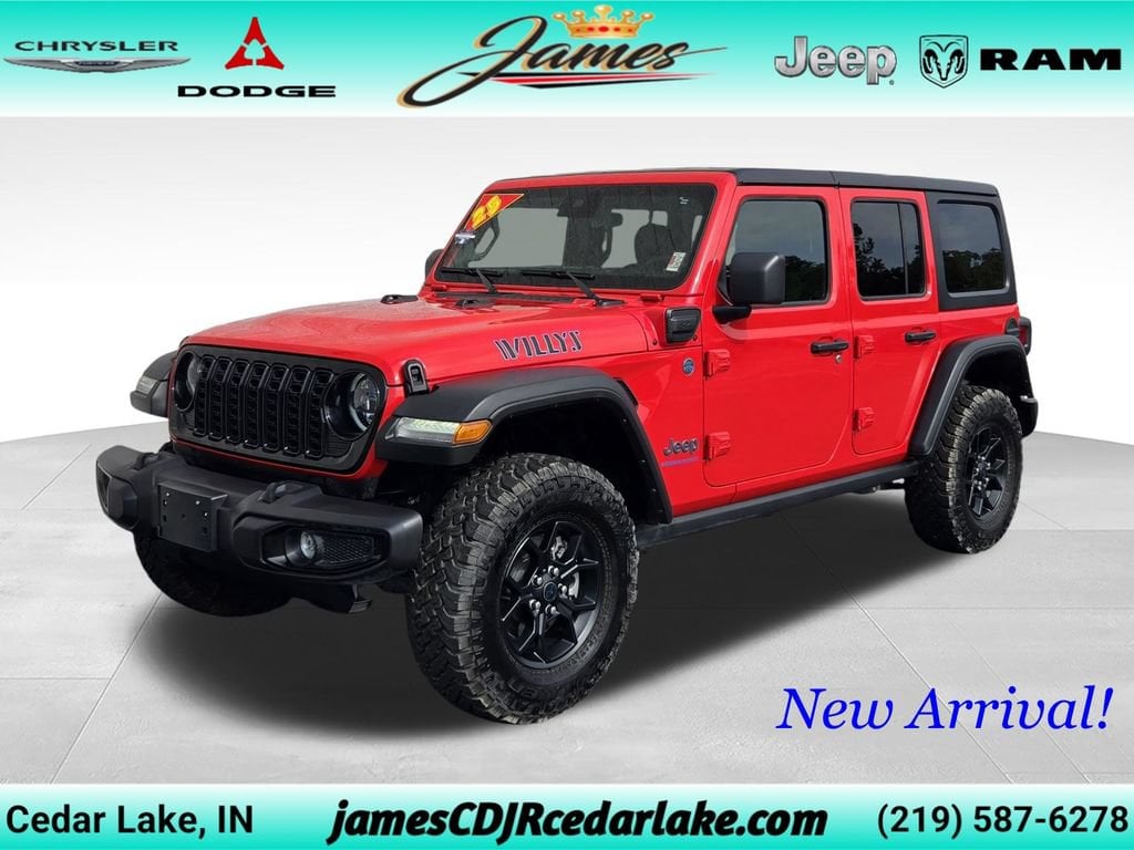 Used 2025 Jeep Wrangler 4xe Sport SUV
