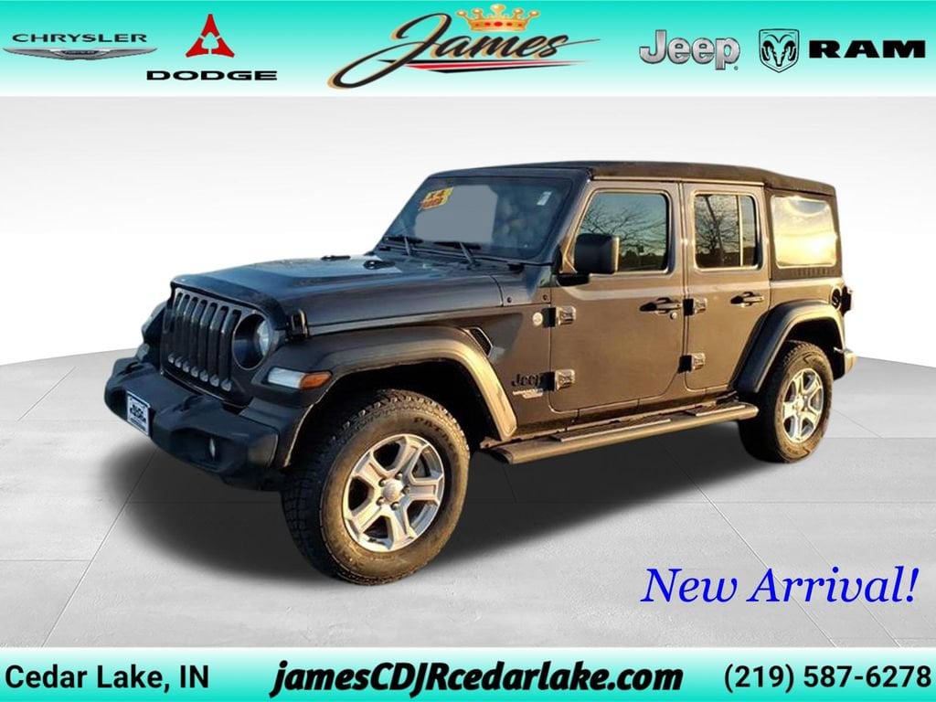 Used 2021 Jeep Wrangler Unlimited Sport SUV