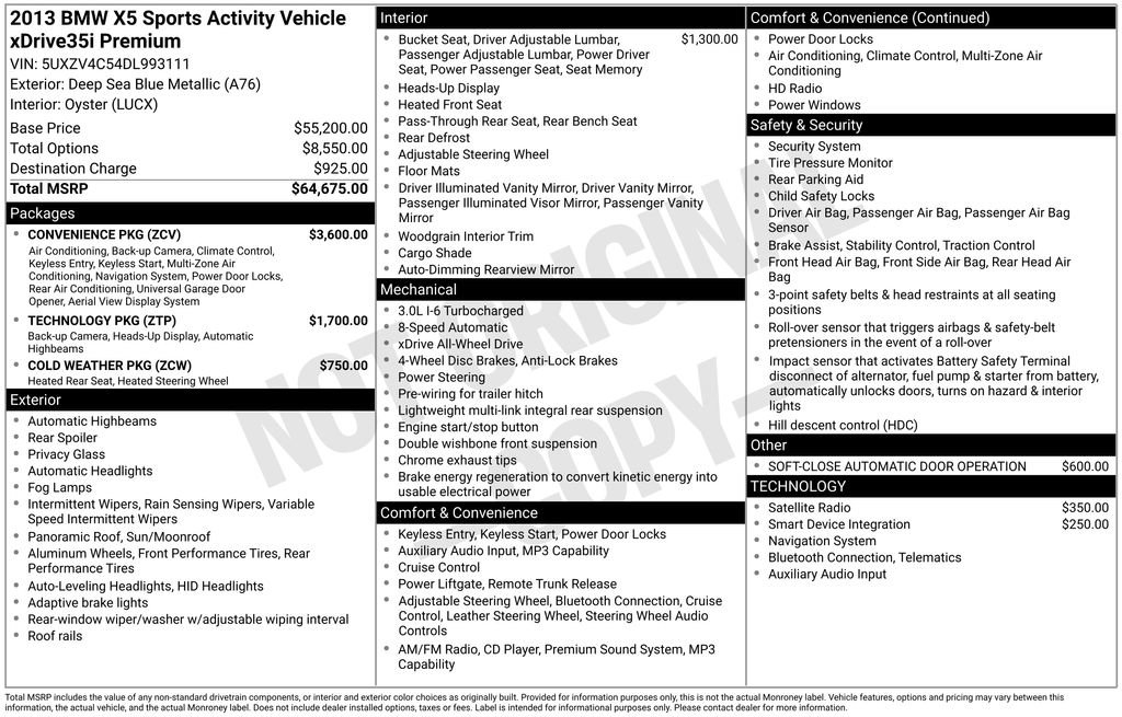 2013 BMW X5 xDrive35i Sport Activity's photo