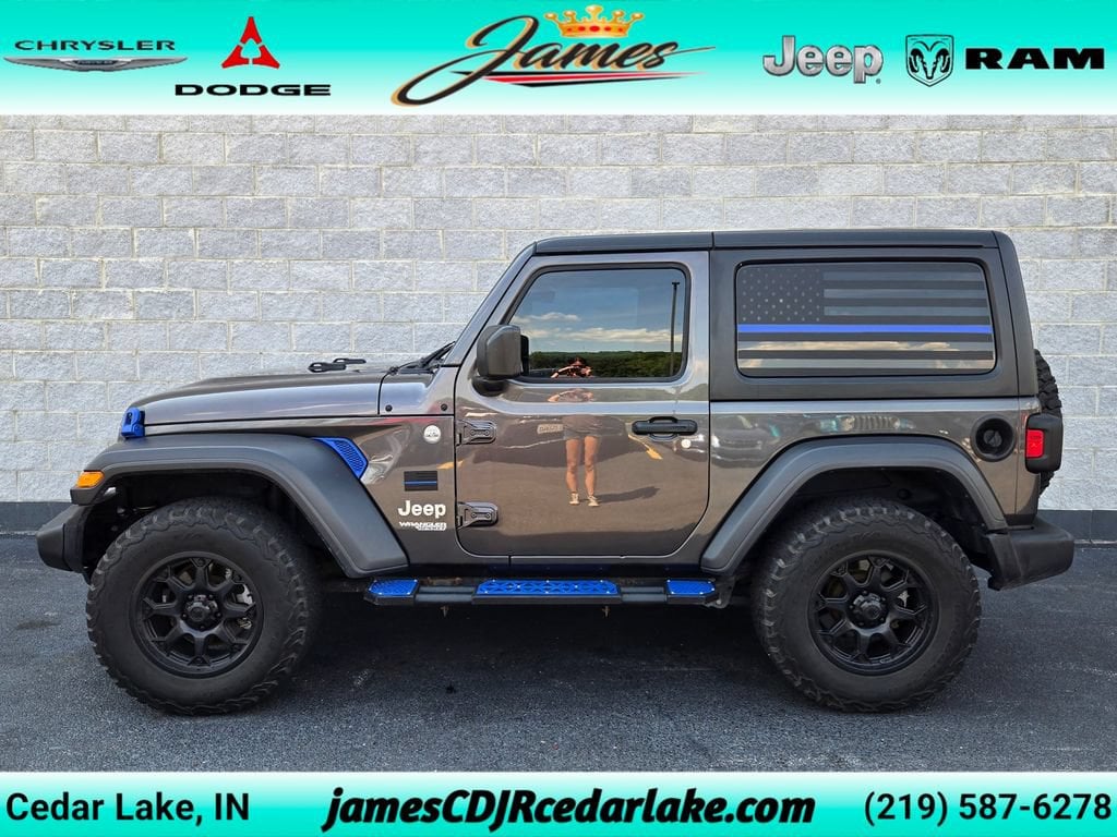 Used 2019 Jeep Wrangler Sport S with VIN 1C4GJXAN0KW534632 for sale in Cedar Lake, IN