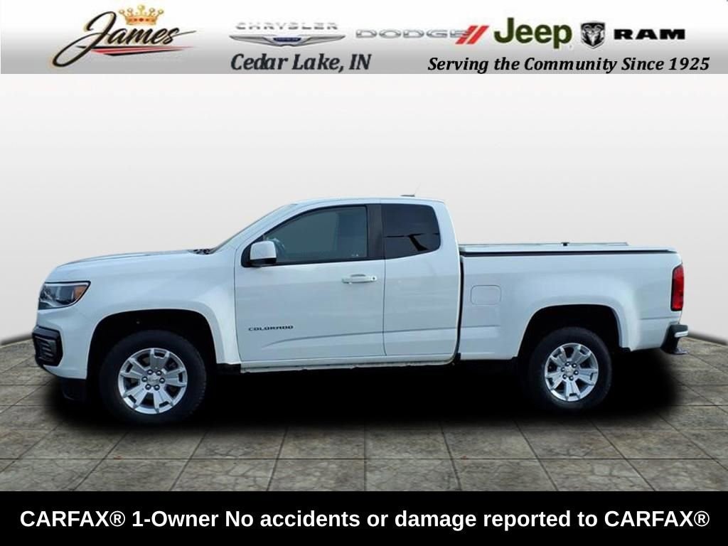 Used 2022 Chevrolet Colorado LT with VIN 1GCHSCEAXN1125136 for sale in Cedar Lake, IN