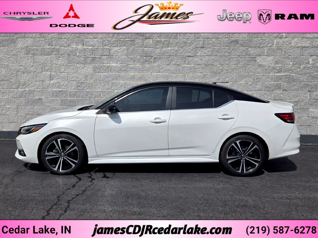 Used 2023 Nissan Sentra SR with VIN 3N1AB8DV3PY308852 for sale in Cedar Lake, IN