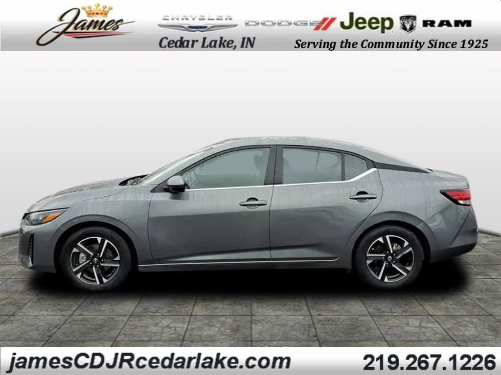 Used 2025 Nissan Sentra SV with VIN 3N1AB8CV4SY286516 for sale in Cedar Lake, IN