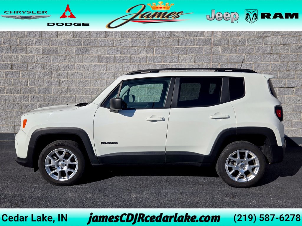 Used 2023 Jeep Renegade Latitude with VIN ZACNJDB17PPP35446 for sale in Cedar Lake, IN