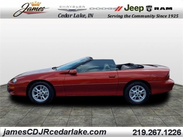 Used 2001 Chevrolet Camaro Base with VIN 2G1FP32K612144277 for sale in Cedar Lake, IN
