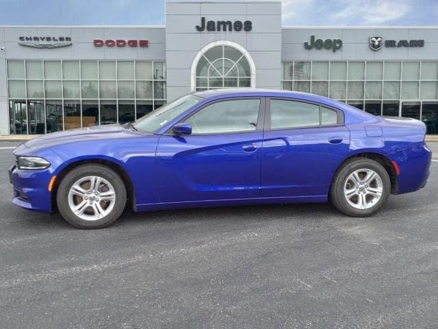 Used 2021 Dodge Charger SXT with VIN 2C3CDXBG8MH531411 for sale in Cedar Lake, IN