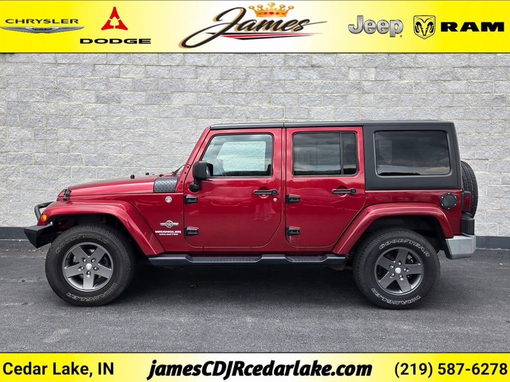 Used 2012 Jeep Wrangler Unlimited Sport with VIN 1C4BJWDG0CL289805 for sale in Cedar Lake, IN