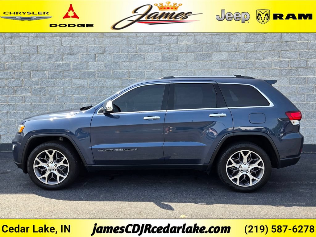 Used 2020 Jeep Grand Cherokee Limited with VIN 1C4RJFBG5LC399623 for sale in Cedar Lake, IN