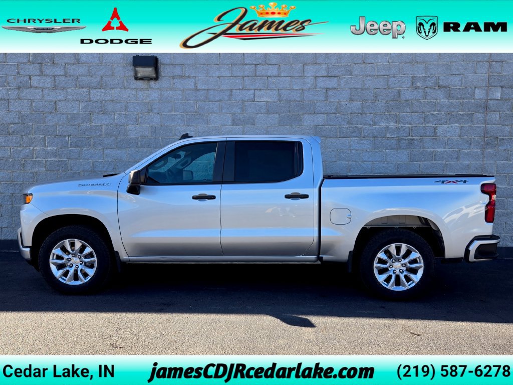 Used 2021 Chevrolet Silverado 1500 Custom Truck Crew Cab