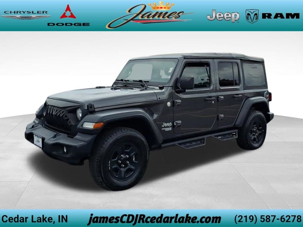 Used 2018 Jeep Wrangler Unlimited Sport 4x4 SUV