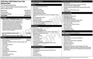 2025 Ram 2500 Rebel/Power Wagon Truck Crew Cab