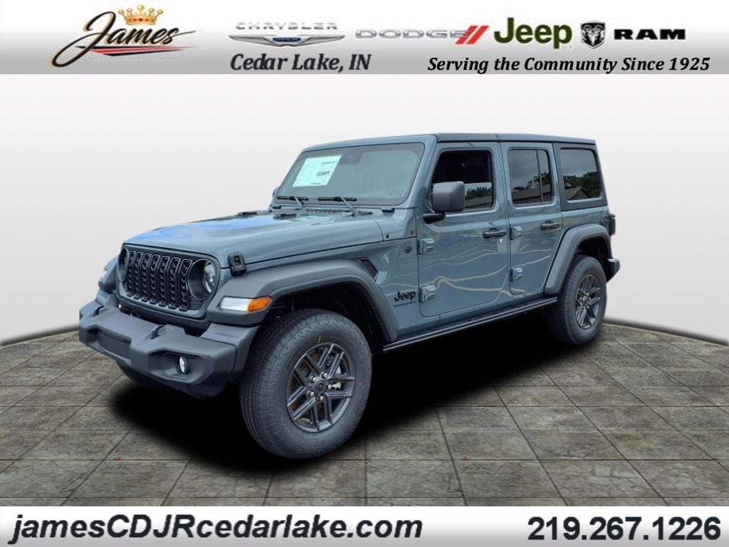 New 2025 Jeep Wrangler 4-DOOR SPORT S Sport Utility
