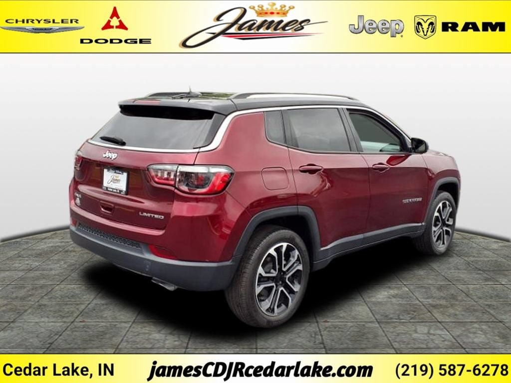 Used 2022 Jeep Compass Limited SUV