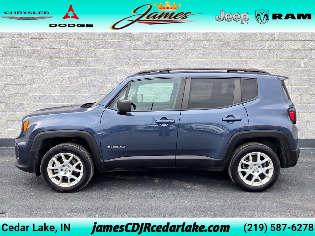 Used 2022 Jeep Renegade Latitude with VIN ZACNJDB16NPN54741 for sale in Cedar Lake, IN
