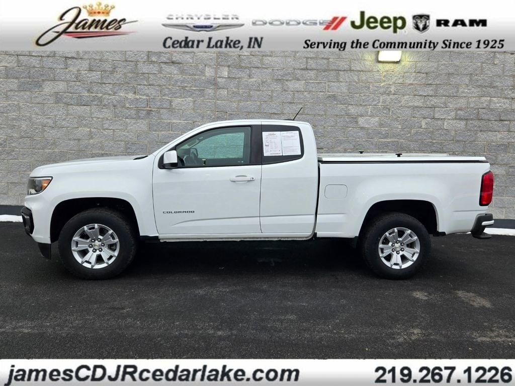 Used 2022 Chevrolet Colorado LT with VIN 1GCHSCEAXN1125136 for sale in Cedar Lake, IN