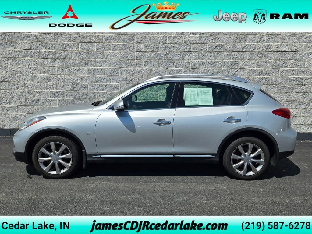 Used 2017 INFINITI QX50 Base with VIN JN1BJ0RR0HM407041 for sale in Cedar Lake, IN
