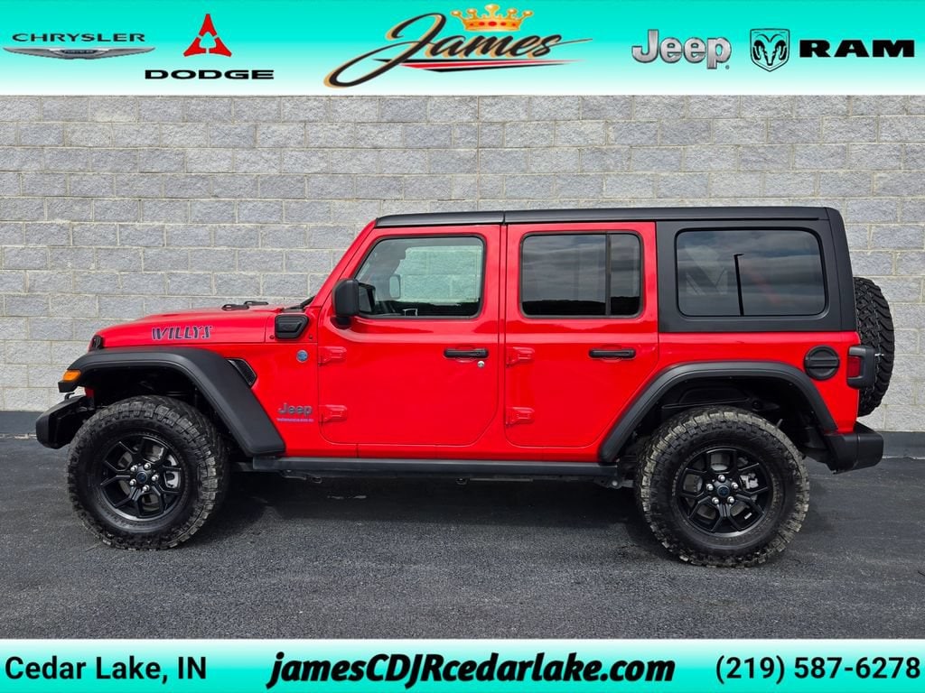 Used 2025 Jeep Wrangler 4xe Sport SUV