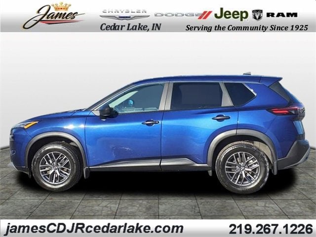 Used 2023 Nissan Rogue S with VIN 5N1BT3ABXPC766744 for sale in Cedar Lake, IN