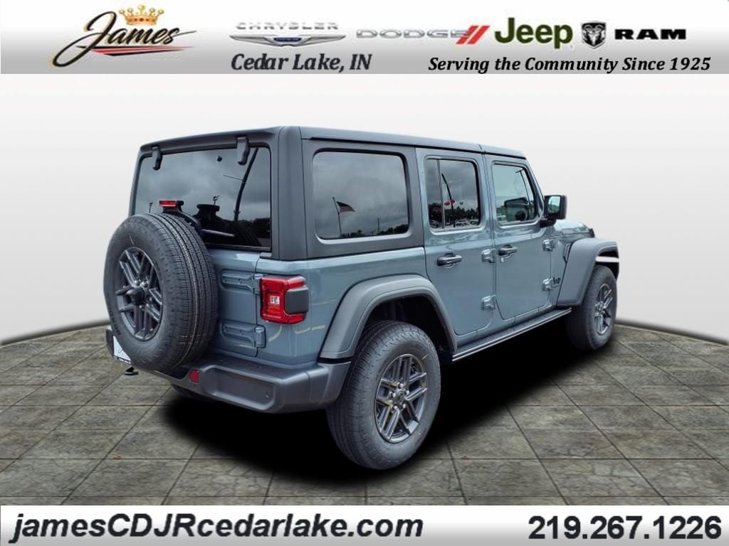 New 2025 Jeep Wrangler 4-DOOR SPORT S Sport Utility
