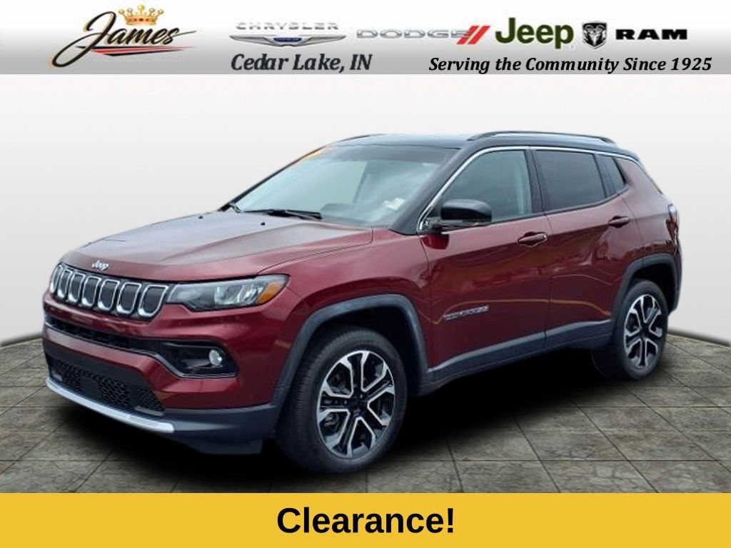 Used 2022 Jeep Compass Limited SUV