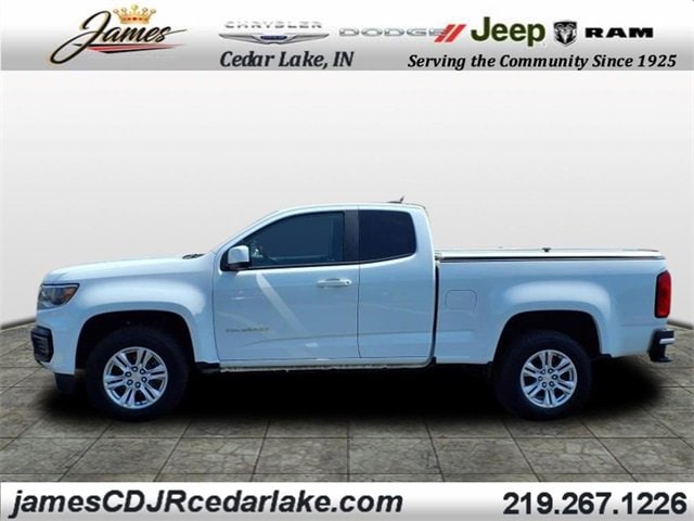 Used 2021 Chevrolet Colorado LT with VIN 1GCHSCEA8M1252224 for sale in Cedar Lake, IN