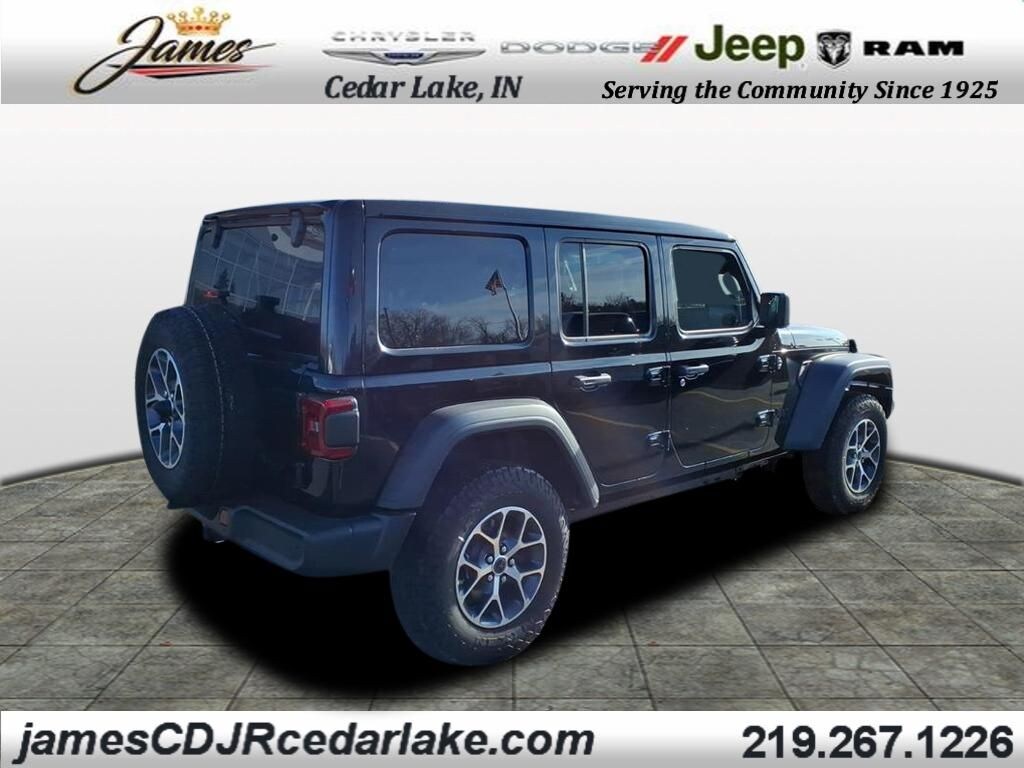 New 2025 Jeep Wrangler 4-DOOR SPORT S Sport Utility