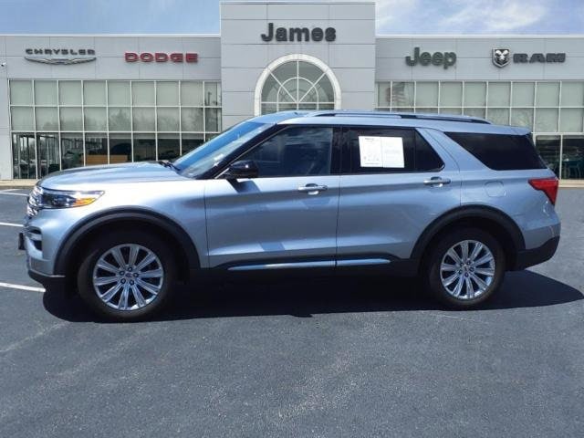 Used 2020 Ford Explorer Limited with VIN 1FMSK8FH9LGC00378 for sale in Cedar Lake, IN