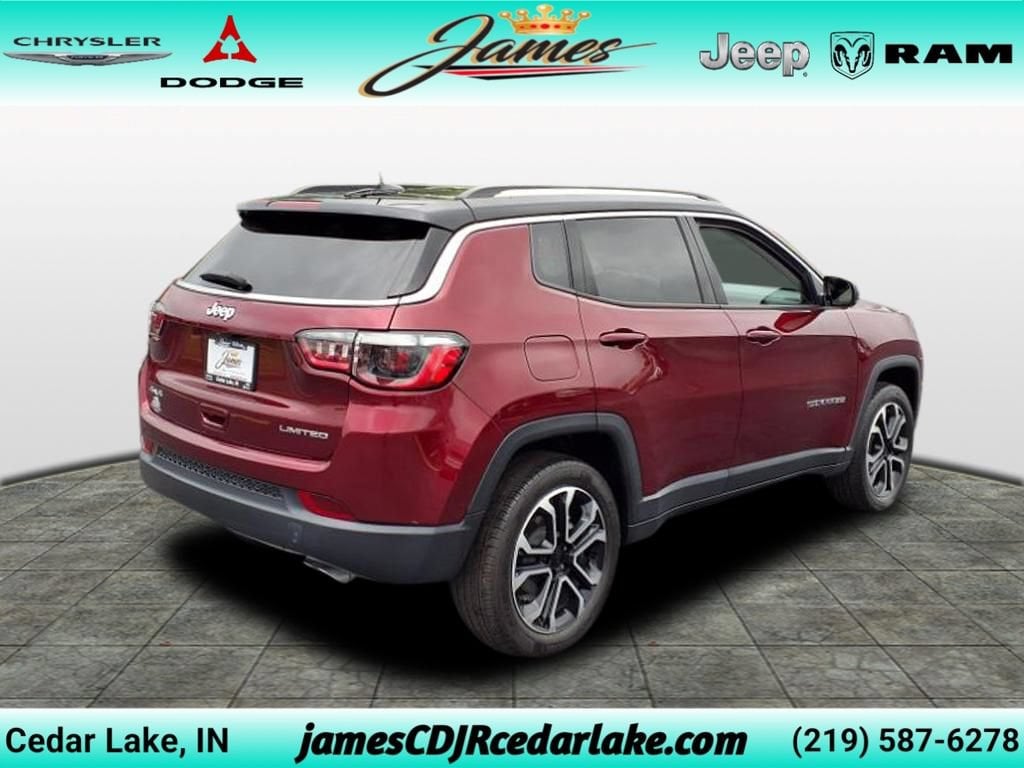 Used 2022 Jeep Compass Limited SUV