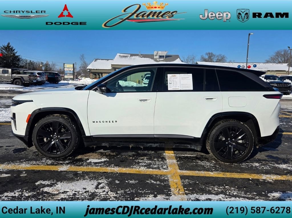 Used 2024 Jeep Wagoneer S Launch Edition with VIN 3C4RJNAKXRT177530 for sale in Cedar Lake, IN