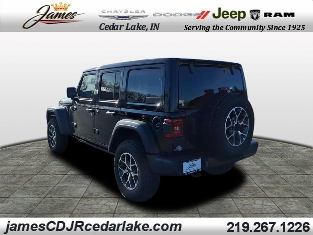 New 2025 Jeep Wrangler 4-DOOR SPORT S Sport Utility