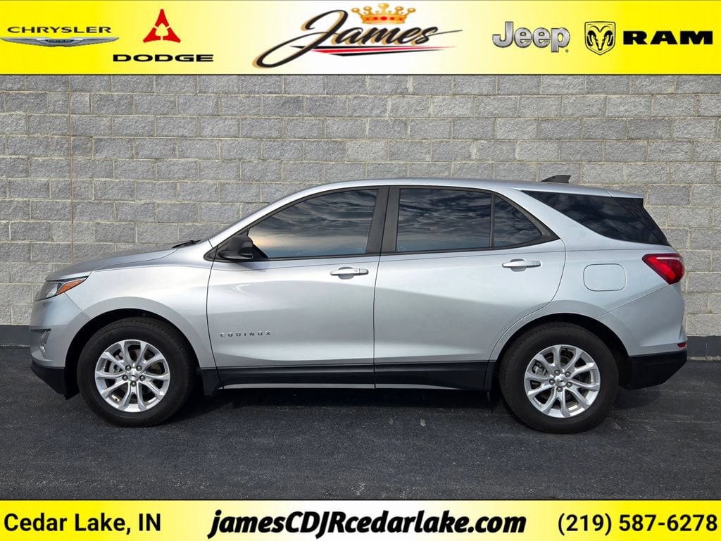Used 2020 Chevrolet Equinox LS with VIN 3GNAXHEV4LS696398 for sale in Cedar Lake, IN