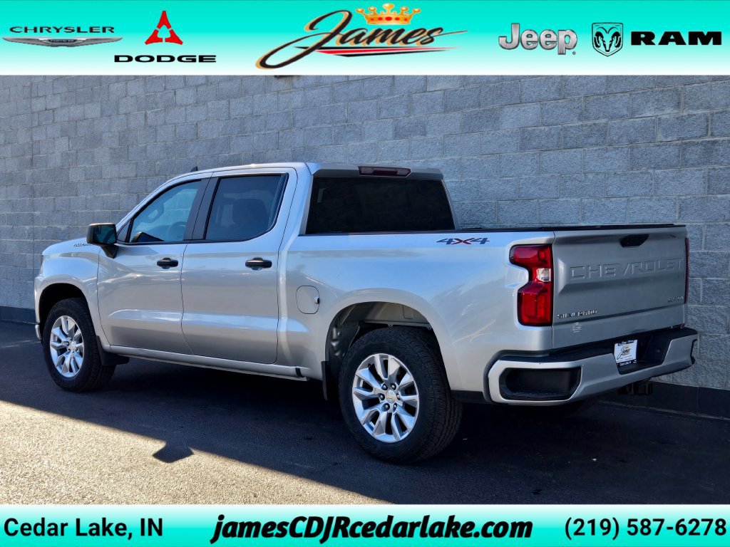 Used 2021 Chevrolet Silverado 1500 Custom Truck Crew Cab