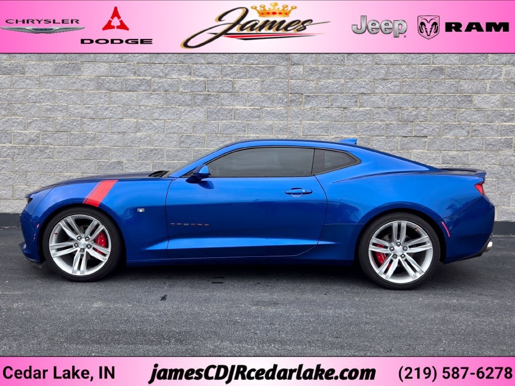 Used 2016 Chevrolet Camaro 1LT with VIN 1G1FB1RS0G0128806 for sale in Cedar Lake, IN
