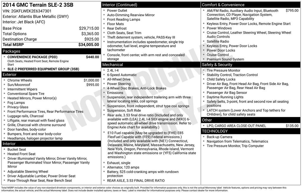 2014 GMC Terrain SLE-2's photo