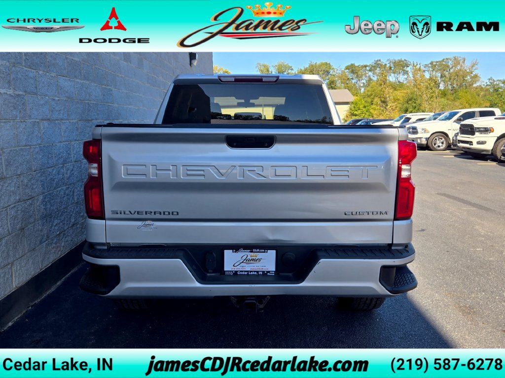 Used 2021 Chevrolet Silverado 1500 Custom Truck Crew Cab