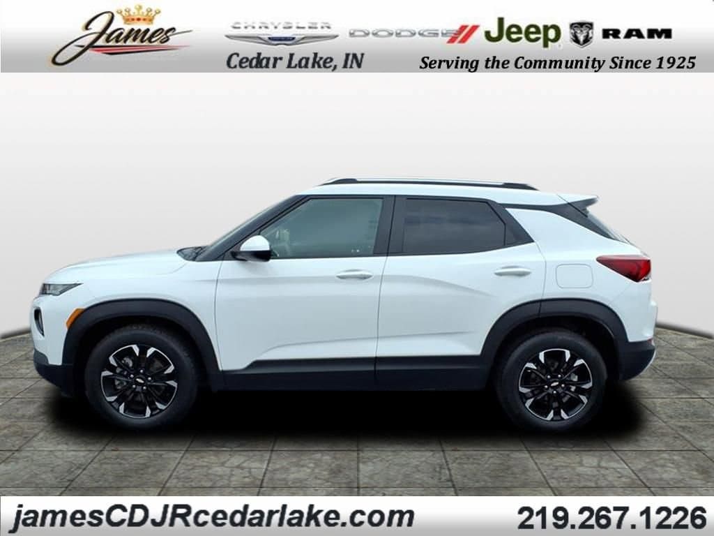 Used 2022 Chevrolet Trailblazer LT with VIN KL79MPS22NB144449 for sale in Cedar Lake, IN