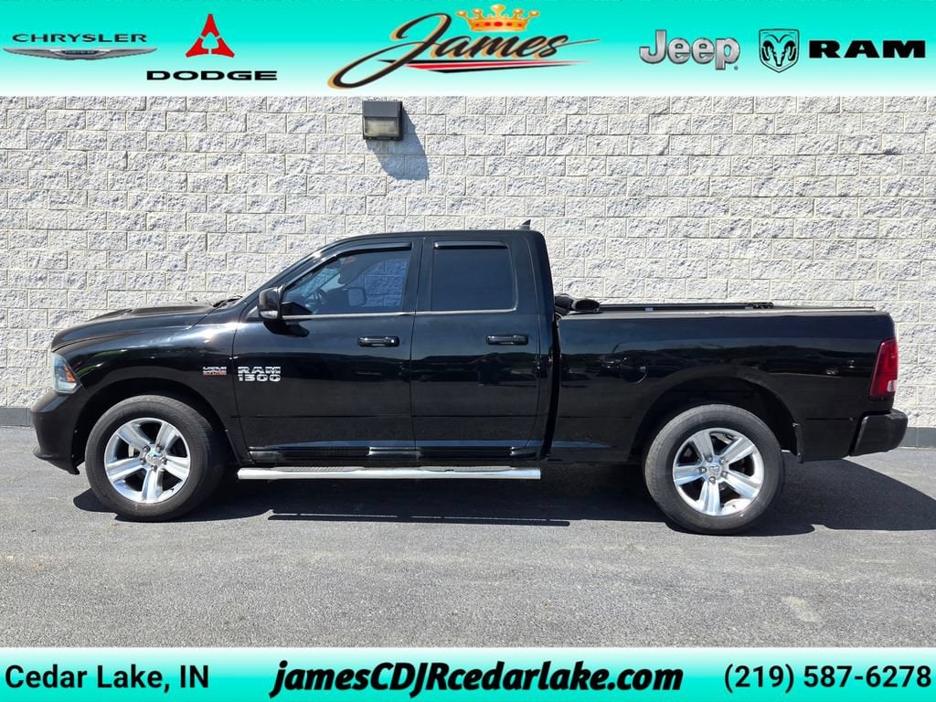 Used 2015 RAM Ram 1500 Pickup Sport with VIN 1C6RR7HT8FS602332 for sale in Cedar Lake, IN